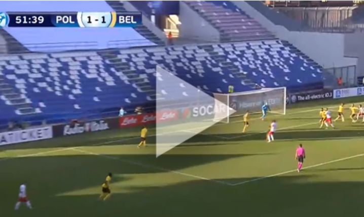 Bielik ŁADUJE GOLA na 2-1 z Belgią! [VIDEO]